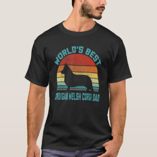 De beste Cardigan Welsh Corgi Pap van de  wereld T-shirt