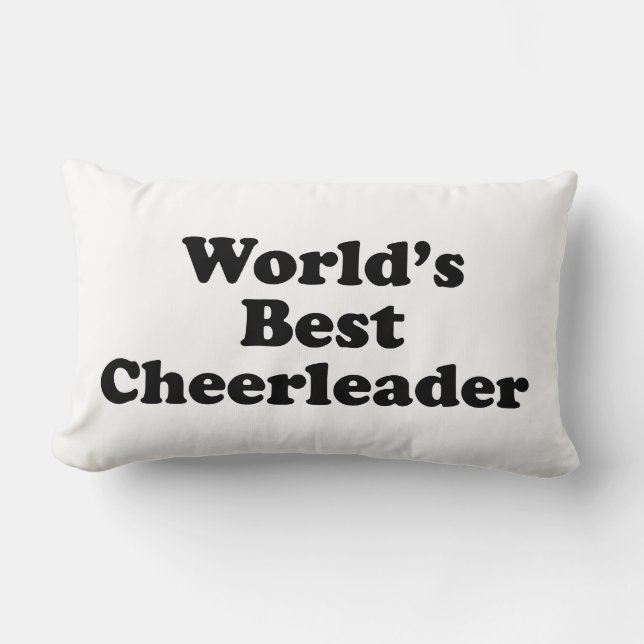 De beste Cheerleader ter wereld Kussen (Voorkant)