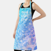 De beste Chef Ever-waterrimpelingen maken de water Schort (Insitu)
