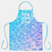De beste Chef Ever-waterrimpelingen maken de water Schort (Voorkant)