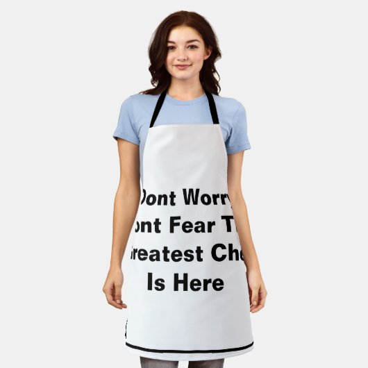 De beste chef-kok schort (Gedragen)