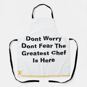 De beste chef-kok schort