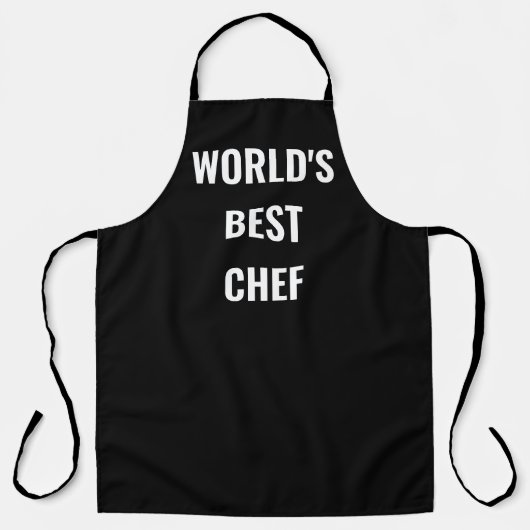 De beste chef-kok ter wereld schort (Voorkant)
