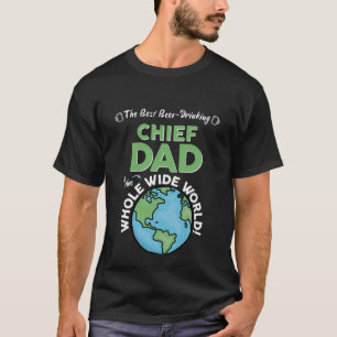 De beste chef-pap in het Da van de wereldvader T-shirt