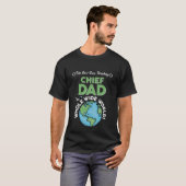 De beste chef-pap in het Da van de wereldvader T-shirt (Voorkant volledig)