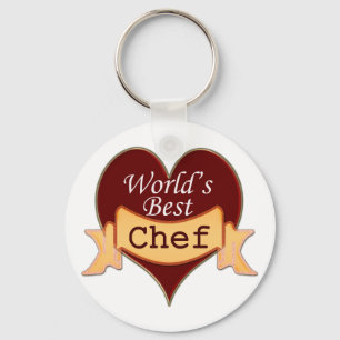 De beste Chef ter wereld Sleutelhanger