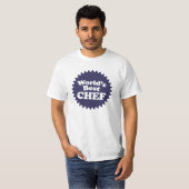 De beste Chef ter wereld T-shirt (Voorkant volledig)