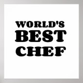 DE BESTE CHEF VAN DE WERELD POSTER (Voorkant)