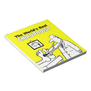 De beste Chiropodist ter wereld Notitieblok