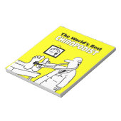 De beste Chiropodist ter wereld Notitieblok (Linkerzijde)