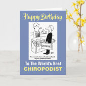 De beste Chiropodist van het woord Kaart (Gele Bloem)