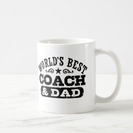 De Beste coach en pap van de wereld Koffiemok