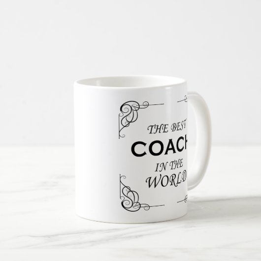 DE BESTE COACH IN DE WERELDWIJDE Mok (Voorkant rechts)