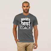 De Beste coach van de wereld - de Naam van de Doua T-shirt (Voorkant volledig)
