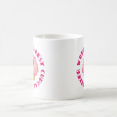 De beste Cupcake-cadeau van de roze wereld Koffiemok (Center)