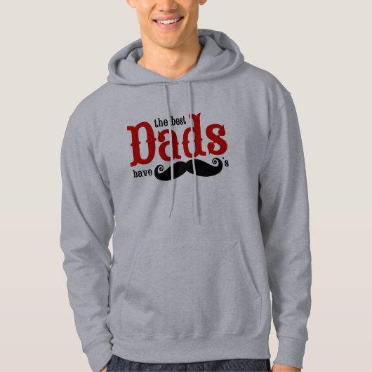 De beste Dads hebben badjassen Hoodie (Voorkant)