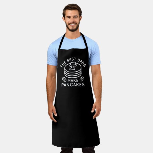 De beste Dads maken pannenkoeken Schort (Gedragen)