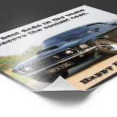 De beste Dads ter wereld verdienen de koelste auto Foto Afdruk (Hoek)