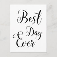 De beste dag ooit Briefkaarten