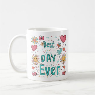 De "Beste Dag Ooit" waterverf mok