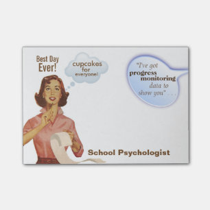 De BESTE DAG VAN de psycholoog van de school OOIT Post-it® Notes