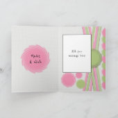 De beste dag van de verjaardag ooit met foto en na kaart (Binnen)