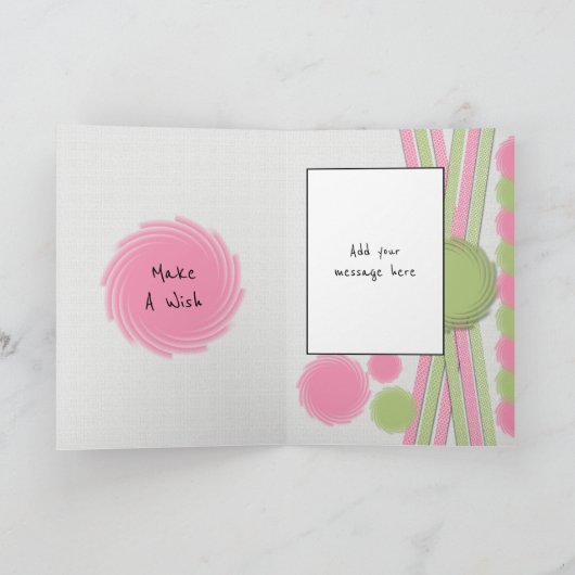 De beste dag van de verjaardag ooit met foto en na kaart (Binnen)