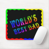 DE BESTE DAG VAN DE WERELD -MOUSEPAD MUISMAT (Met muis)