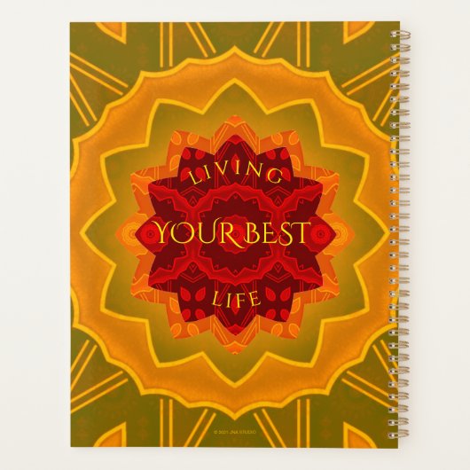 De beste decosteer voor leven planner (Achterkant)