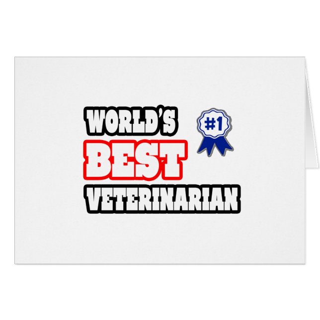 De beste dierenarts ter wereld (Voorkant Horizontaal)