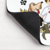 De beste diergeneeskundige Mousepad ter wereld Muismat (Hoek)