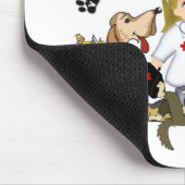 De beste diergeneeskundige Mousepad ter wereld Muismat (Hoek)