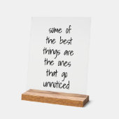 De beste dingen acryl teken bord (Hoek)