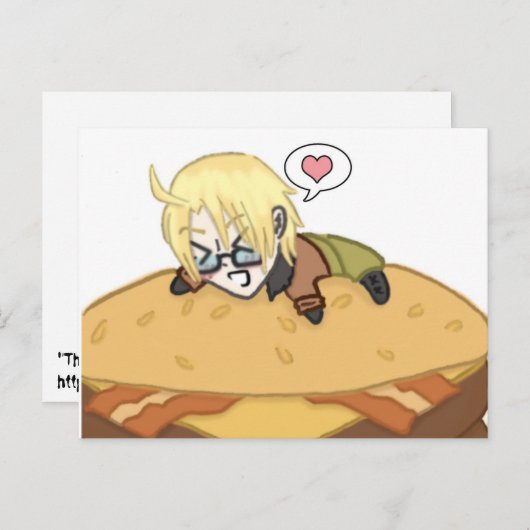 De beste dingen briefkaart (Voorkant / Achterkant)