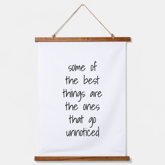 De beste dingen hout met een wandtapijt hangend wandkleed (Voorkant)