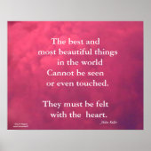 DE BESTE...DINGEN IN DE WERELD HELEN KELLER POSTER (Voorkant)