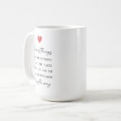 De Beste Dingen in het Leven | Hartelijk Kerstfees Koffiemok (Voorkant links)