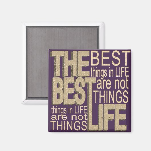 De beste dingen in het leven magneet (Voorkant / Achterkant)