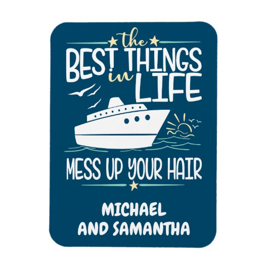 De beste dingen in het leven maken je haar omhoog magneet (Verticaal)