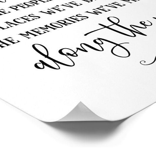 De beste dingen in het leven poster (Hoek)