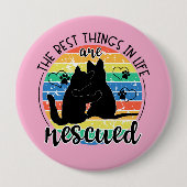 De beste dingen in het leven zijn geredde Button (Voorkant)