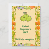 De beste dingen komen in Pears aankondiging (Voorkant)