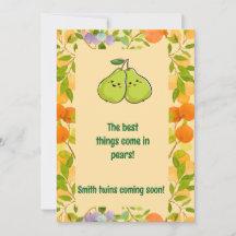 De beste dingen komen in Pears aankondiging