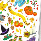 De beste dingen over Herfst wenskaart Kaart