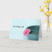 De Beste Dingen van Zen in de Kaart van het Leven (Gele Bloem)