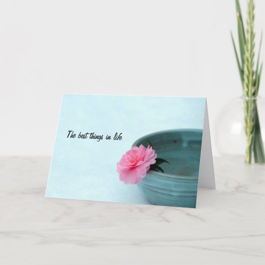 De Beste Dingen van Zen in de Kaart van het Leven (Voorkant)