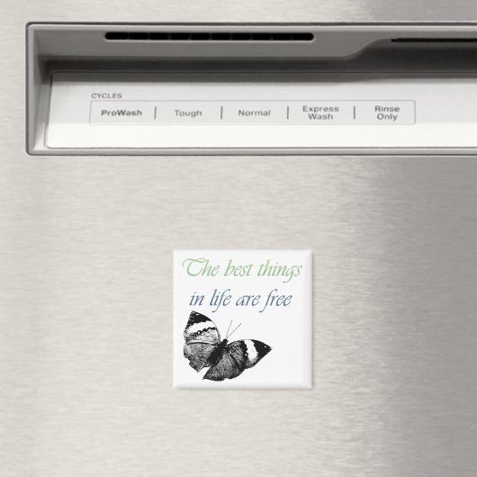 De beste dingen zijn gratis magneet (Insitu (Vaatwasser))