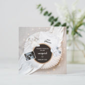 De beste dingen zijn onverwachte fotozwangerschap aankondiging (Staand voorkant)