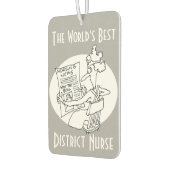 De beste districtsverpleegster ter wereld luchtverfrisser (Links)