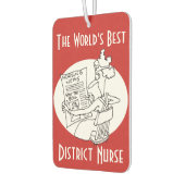 De beste districtsverpleegster ter wereld luchtverfrisser (Links)